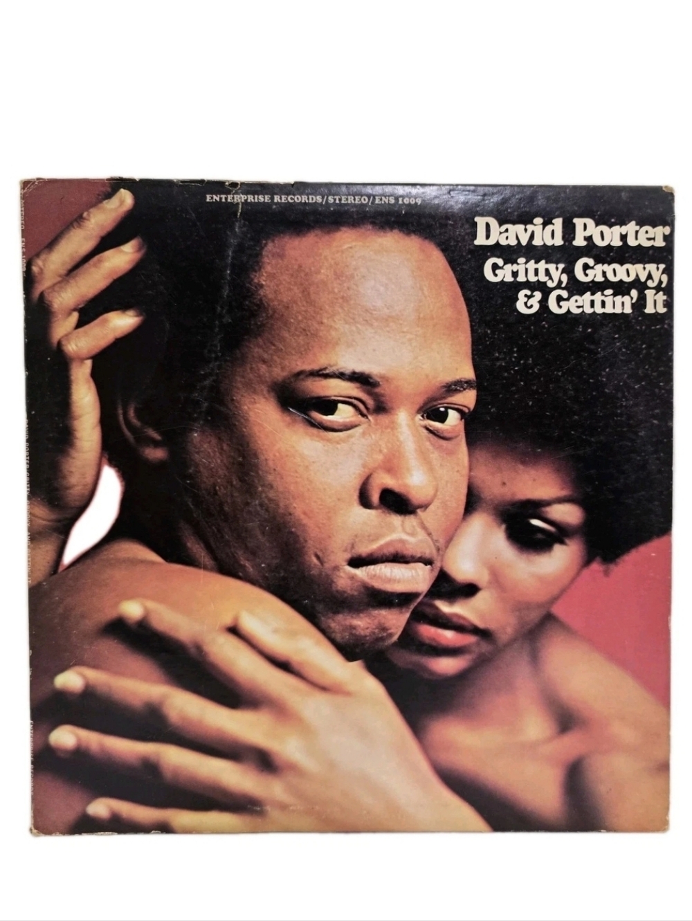 DAVID PORTER Gritty Groovy‎ & Gettin' It 1970 Vinyl LP Enterprise ENS 1009 Funk